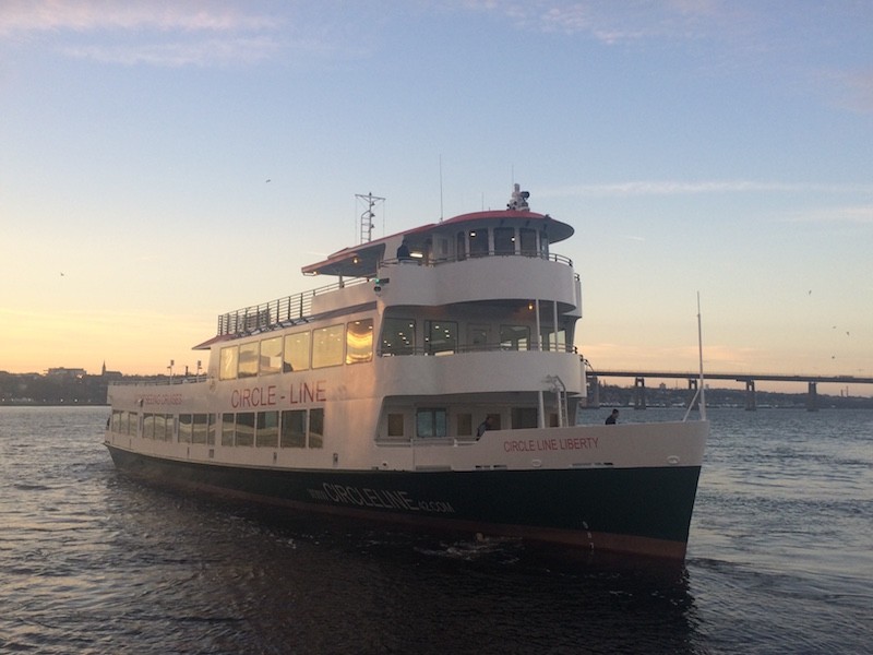 GH Circle Line #6 departure for NYC @ sunrise 3-2018 copy