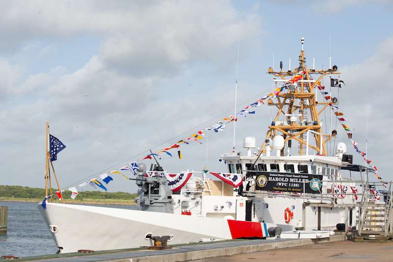 Coast Guard Cuter Harold Miller commissioning