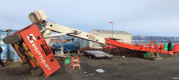 Hickory crane accident