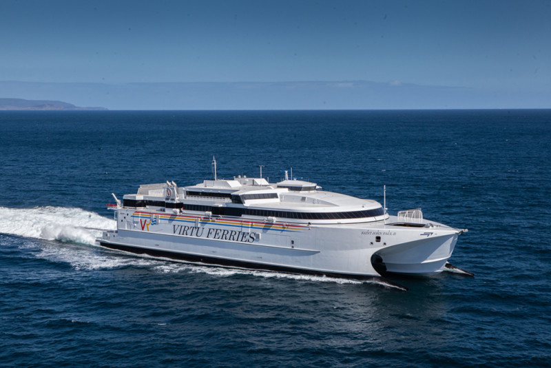 Incat hull 089 HSC Saint John Paul II