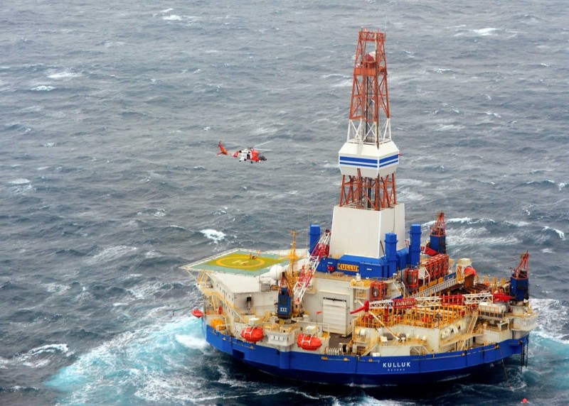 Shell Arctic Drill Ship