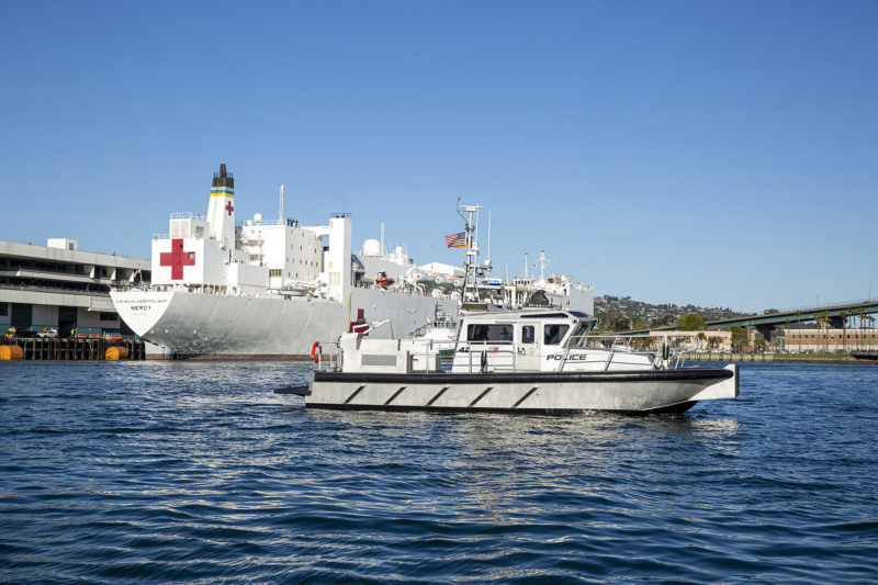 MetalCraft Marine 30ft Landing Craft Fireboat2