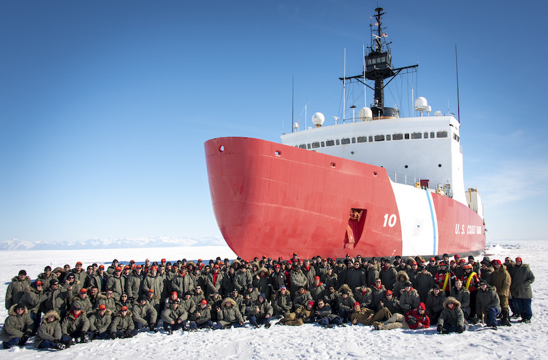 Coast Guard Cutter Polar Star participates in Operation Deep Freeze 2020