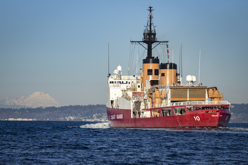 Coast Guard Cutter Polar Star begins Arctic voyage