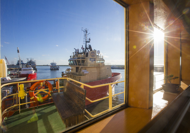 OSV at the C-Port at Port Fourchon