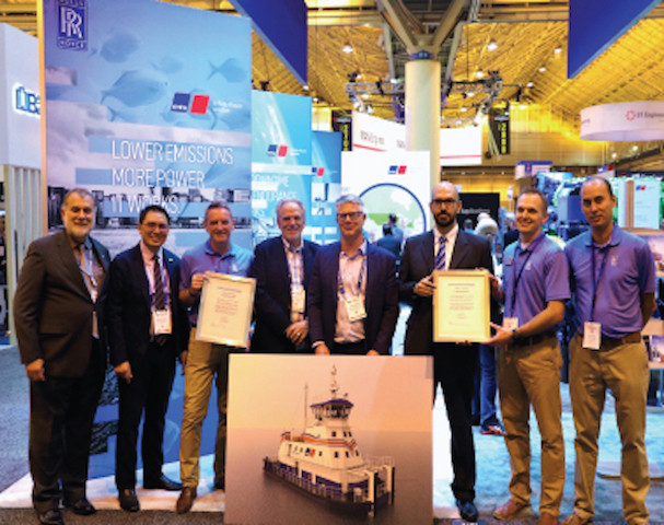 RAL pushboat WorkBoat Show