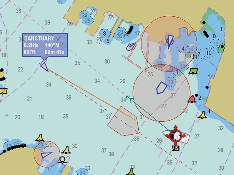 Raymarine AIS screen (800x600)