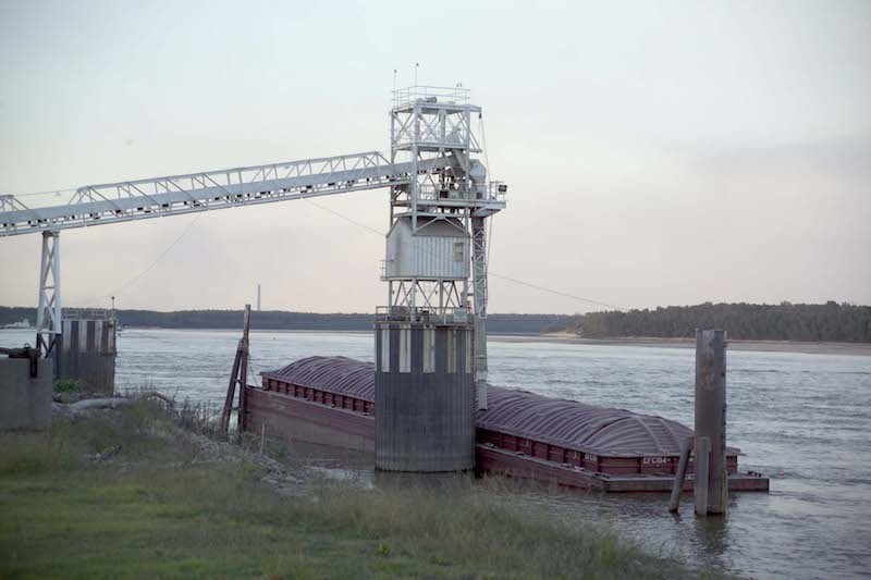 Soybean barge United Soybean Board