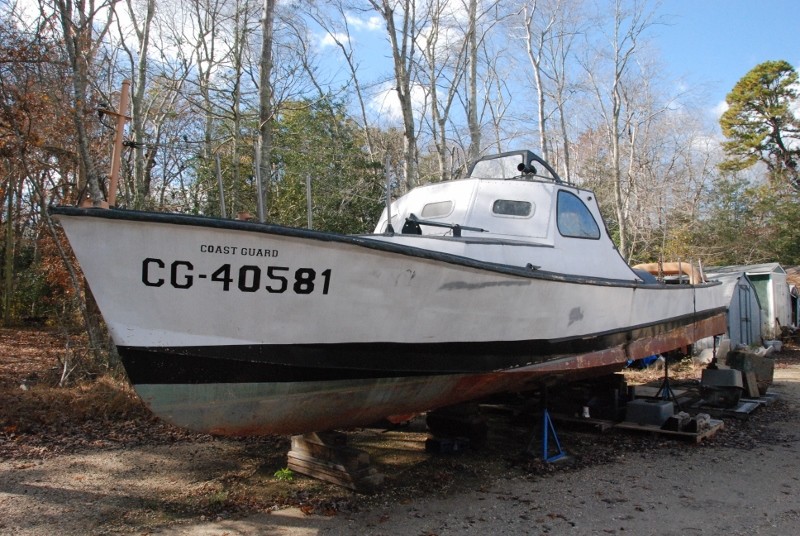 Tony Kopke Coast Guard utility boat