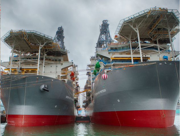 Transocean drillships