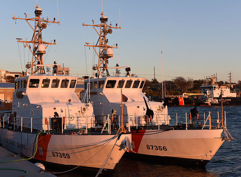 Coast Guard 1st District cutters head to Naval Station Newport for the 2016 Cutter Roundup