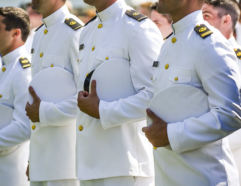 U.S. Army officers graduate among hundreds of Kings Pointers