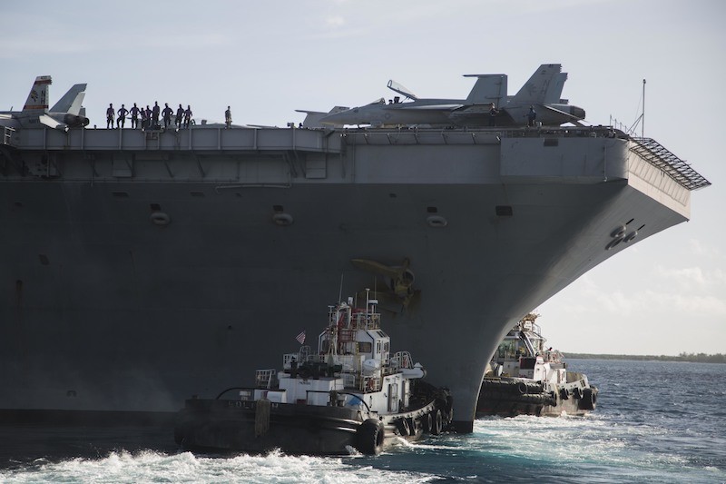 USS Theodore Roosevelt Returns to Sea