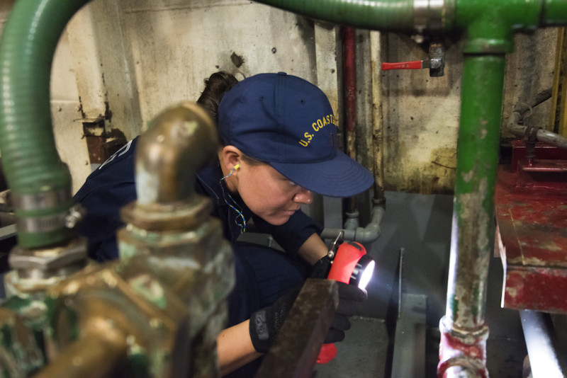 USCG conducts passenger vessel inspections in Long Beach harbor