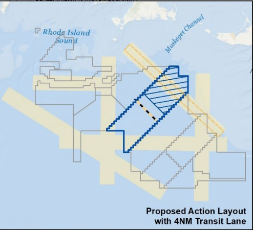 Vineyard Wind with 4 nm corridor