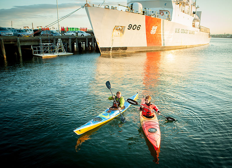 Coast Guard cold water safety event