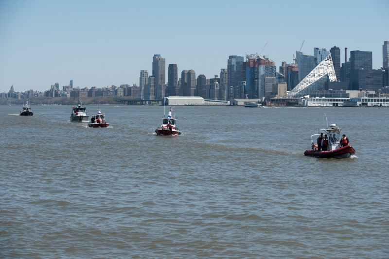 Coast Guard honors N.J. Regional Fireboat Task Force, commemorates nation’s first shared dispatching system