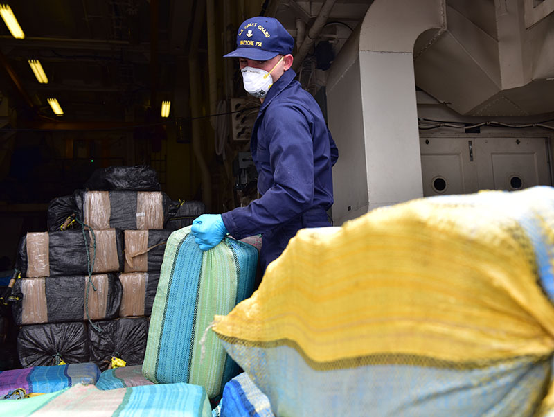 Coast Guard offloads approximately 21 tons of cocaine