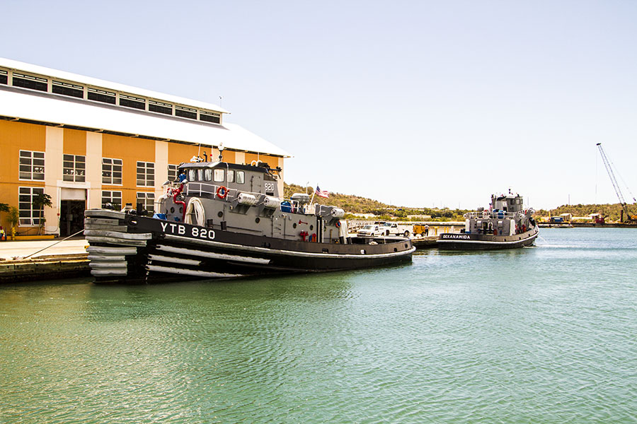 The tugboats of GTMO