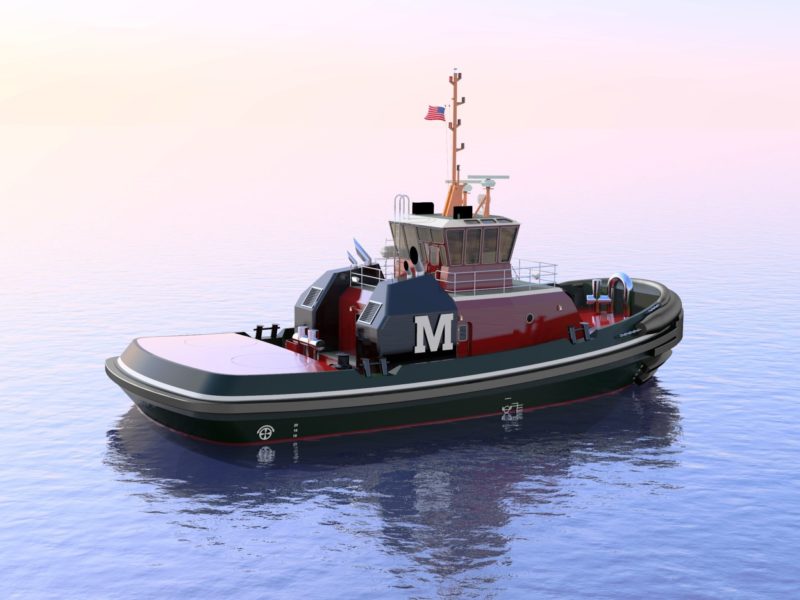 Washburn & Doughty building new 5,100-hp tugs for Moran