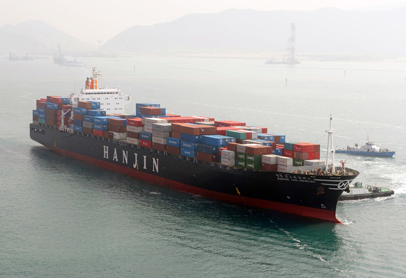 4000_TEU_Class_HANJIN_LOS_ANGELES